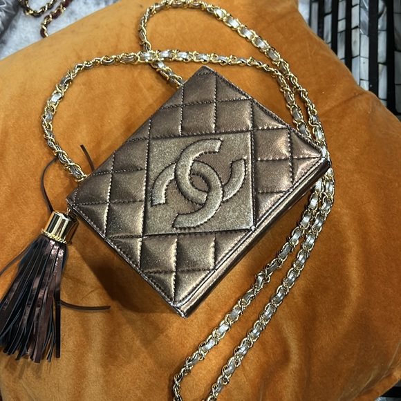 WALLET ON CHAIN TIMELESS/CLASSIQUE LEATHER CROSSBODY BAG Chanel - Picture 2 of 3